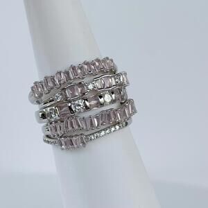 Bomb Party Delicates Sz 7 BELLA'S LUXE ULTRA RARE UNICORN Pink Moonstone .925